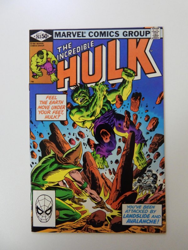 The Incredible Hulk #263 (1981) VF condition