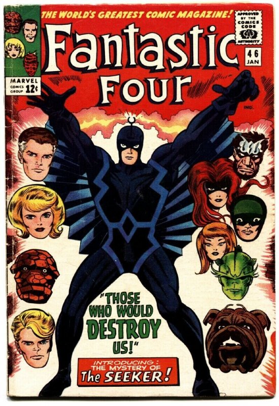 Fantastic Four #46--1st Black Bolt cover-MCU-Inhumans Movie issue