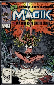 Magik (Storm and Illyana Limited Series) #4 (1984) Magik [Key Issue]