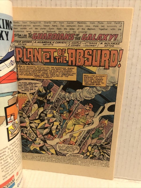 Marvel Presents #5 Guardians Of The Galaxy