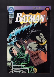 Batman #499 - SIGNED BY KELLEY JONES & SCOTT HANNA! (8.5) 1993
