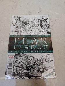 FEAR ITSELF #1 3RD PRINT HARD TO FIND