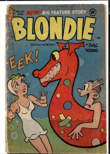 Blondie Comics Monthly #45 (1952) Blondie