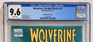 Wolverine: The Best There Is #1 - CGC 9.6 - Marvel - 2011 - Dell'Otto variant!