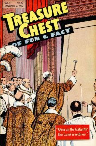 Treasure Chest of Fun and Fact #76 VF ; George A. Pflaum | vol 5 #10 January 195