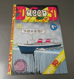 1970 DEEP 3D COMIX #1 FVF w/ Original Glasses Don Glassford 7th