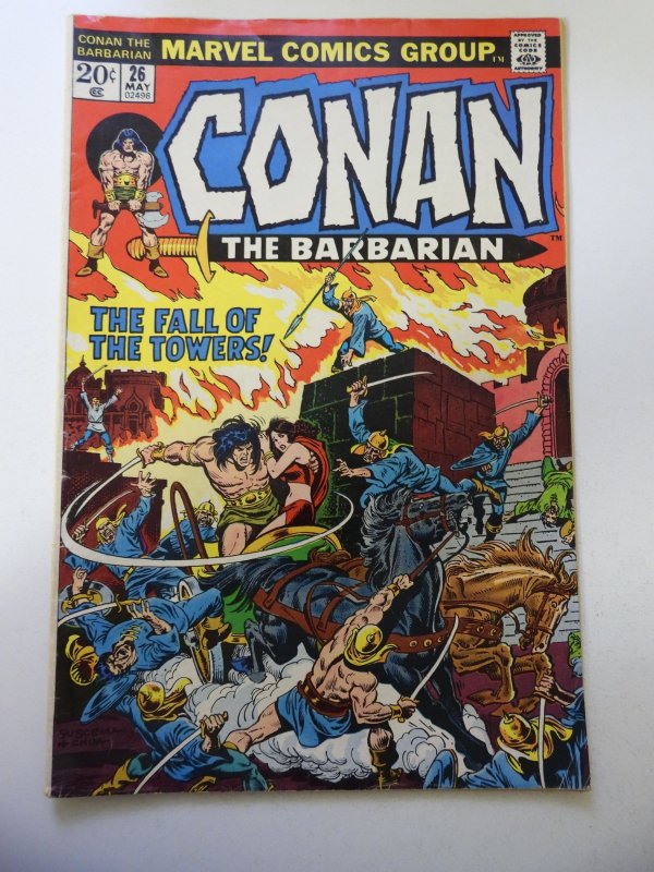 Conan the Barbarian #26 (1973) VG/FN Condition