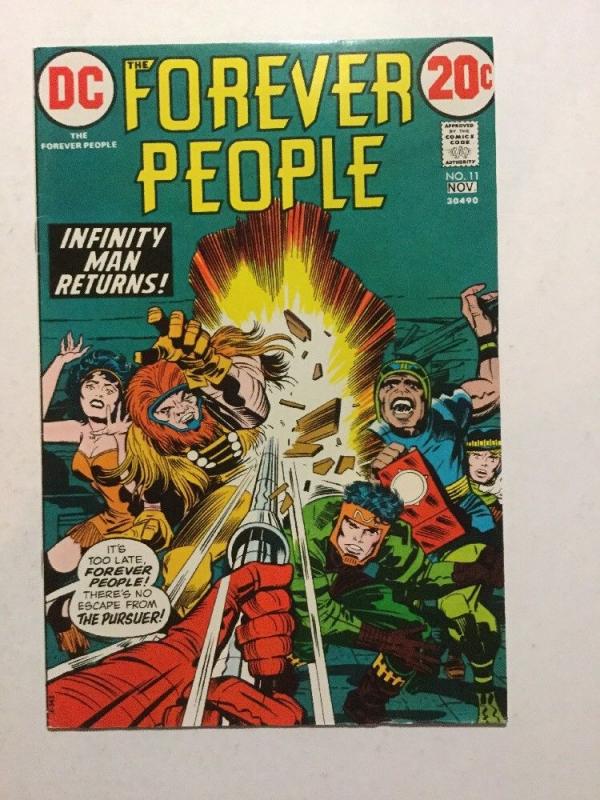 Forever People 11 VF- Very Fine- DC Comics