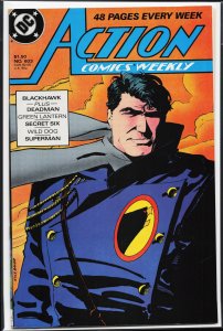 Action Comics Weekly #603 (1988) Blackhawk