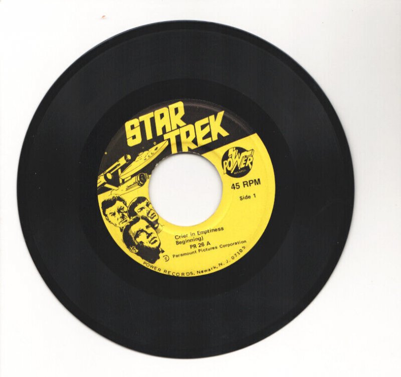 Star Trek Comics Comic Book & Record Set #PR-26 1975-Mr. Spock & Captain Kirk...