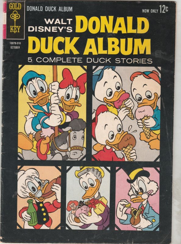Donald Duck Album #2 (1963) Mid-Grade FN Scrooge Cover! Grandma Duck, Gus Goose!