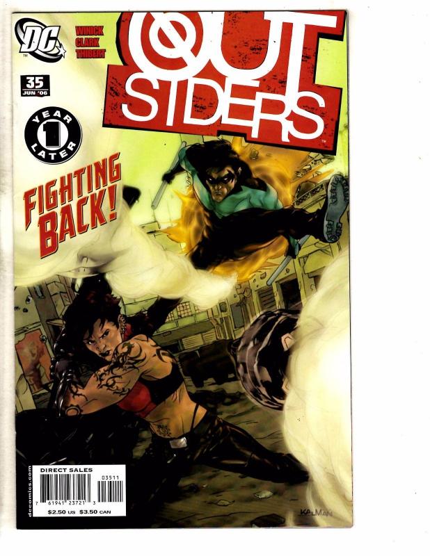 Lot Of 12 Outsiders DC Comic Books # 30 31 32 33 34 35 36 37 38 39 40 41 J259