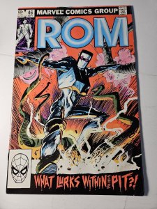 ROM #46, What Lurks Within the Pit?, Marvel Comics, 1983