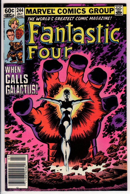 Fantastic Four #244 Newsstand Edition (1982) 9.0 VF/NM