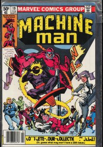 Machine Man #19 (1981) Machine Man [Key Issue]