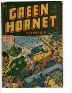 Green Hornet Comics #21 VG/FN Golden Age Comic Book Harvey Kato Black Beauty JL9