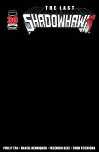 Last Shadowhawk 1-H Black Blank/Sketch Cover VF/NM