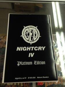 Nightcry IV Platinum Edition VF/NM to NM- HTF LTD to 2500 copies