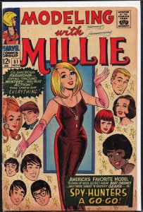 Modeling With Millie #51 (1966) Millie the Model