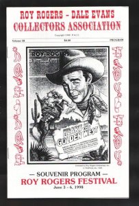 Roy Rogers-Dale Evans Collectors Association Program Book-6/3/1998-Heart of t...