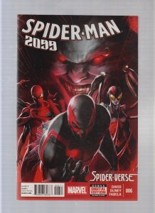 Spider Man 2099 #6 - Written By Peter David/Spider Verse! (9.0) 2015 NEWSSTAND