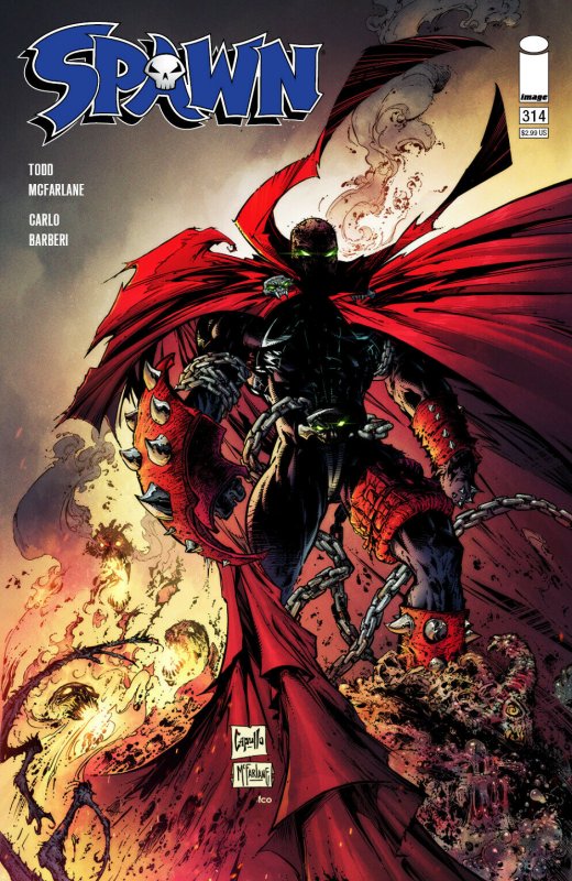 SPAWN #314 Regular & Inked Variant  Cover B & E - NM - Image - Presale 01/27