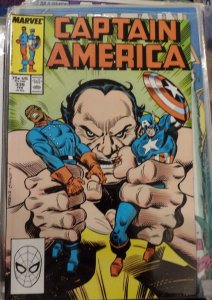 Captain America  #338  1988 MARVEL DISNEY KEY john walker  bucky captain