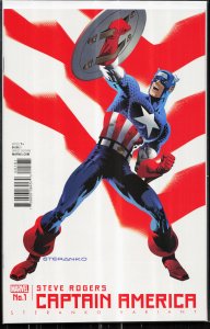 Captain America: Steve Rogers #1 (2016) Captain America [Key Issue]