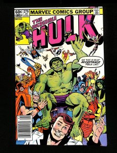 Incredible Hulk #279 Newsstand Variant