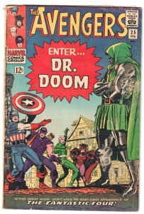 The Avengers #25 (1966) Doctor Doom!