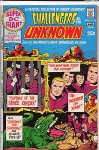 Super DC Giant #S-25 (1971) Challengers of the Unknown