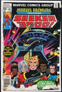 Marvel Premiere #41 (1978) Seeker 3000 Crew
