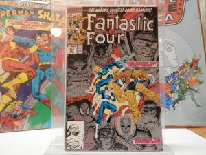 Fantastic Four #347 (1990) (1st team appearance of the New Fantastic Four) (8.0)