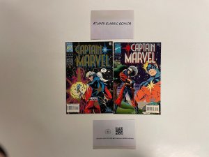 2 Captain Marvel Marvel Comic Books # 1 2 Marvel  23  NO6