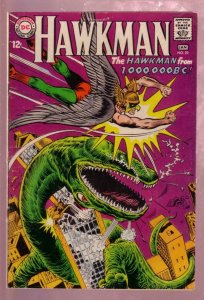 HAWKMAN #23 1967- HAWKMAN FROM 1,000,000 B.C.-ANDERSON VG