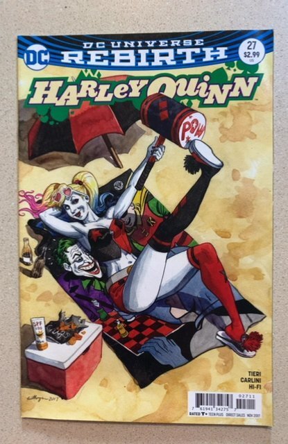 Harley Quinn #27 (2017) Frank Tieri Story Jill Thompson Cover REBIRTH