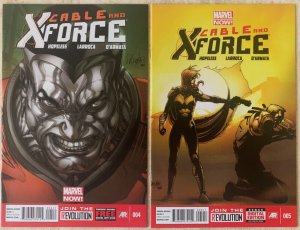 CABLE & X-FORCE 1-19 | MARVEL 2013-2014 | COMPLETE SERIES | VF- TO VF/NM