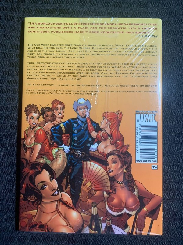 2010 RAWHIDE KID Slap Leather Hardcover SEALED Marvel Comics