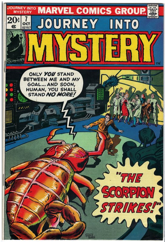 Journey Into Mystery #7 (Marvel, 1973) NM-