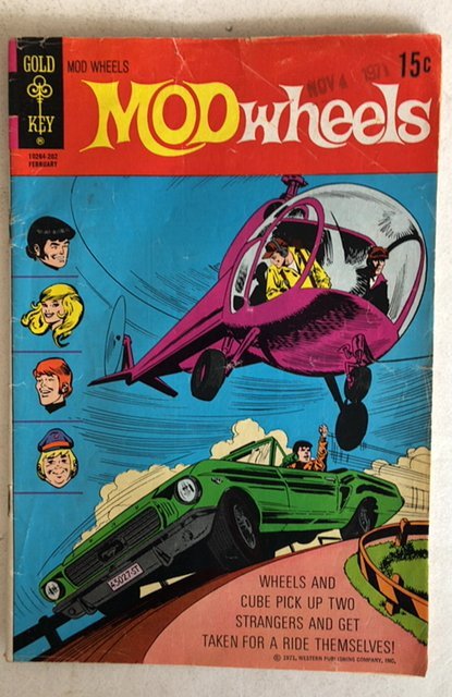 Mod Wheels #5 (1972)only 5 on hip! Get your motor running’!