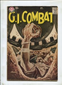 G.I. COMBAT #76 (5.5) CLASSIC COVER 1959