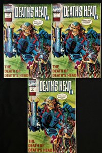 DEATH'S HEAD 2 #1 LOT ( 7 COPIES) MARVEL UK VF/NM