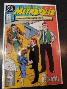 ​Superman The World of Metropolis #1 john byrne nm high grade scarce