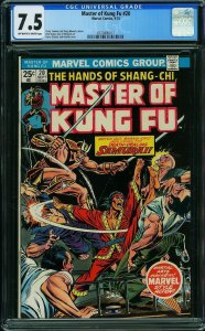 Master of Kung Fu #20 (1974) CGC 7.5 VF-