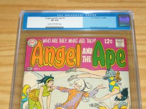 Angel and the Ape #1 CGC 8.0 silver age dc comics 1968 bob oksner hippy hippies 