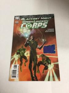 Green Lantern Corps 43 Variant Nm Near Mint DC Comics Blackest Night