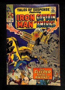 Tales Of Suspense #72 Avengers Red Skull Mad Thinker Sleeper!
