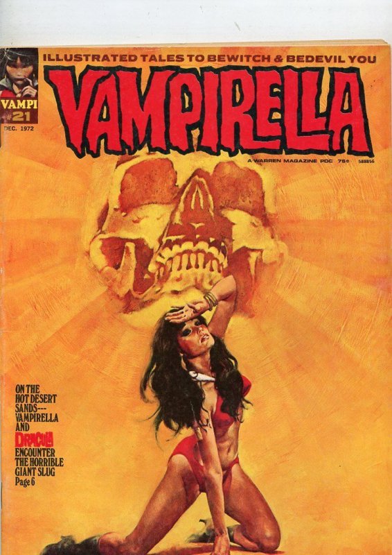 Warren Vampirella #21 (1972)Comic Book Mag VG+ 4.5