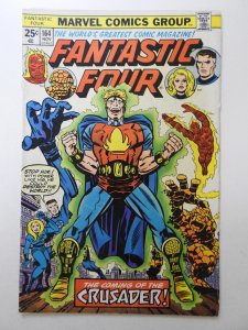 Fantastic Four #164 (1975) vs The Crusader! Solid VG+ Condition!