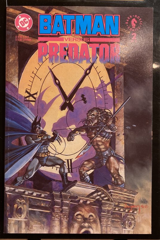 Batman versus Predator #2  (1992) VF-